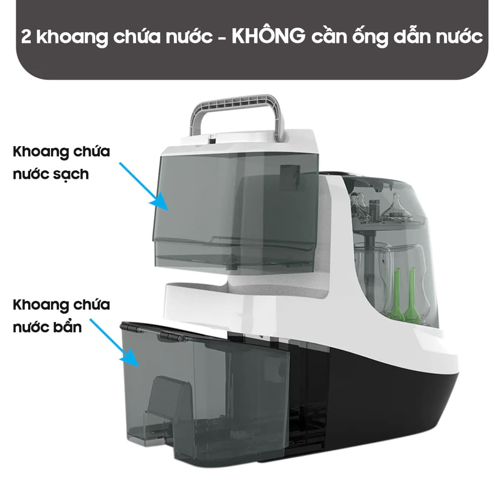 Bình chứa nước sạch và nước thải của máy Baby Brezza Pro