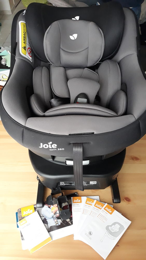 Ghế ngồi ô tô trẻ em Joie Spin 360 Ember ISOFix | dành cho bé sơ sinh đến 4 tuổi có isofix 