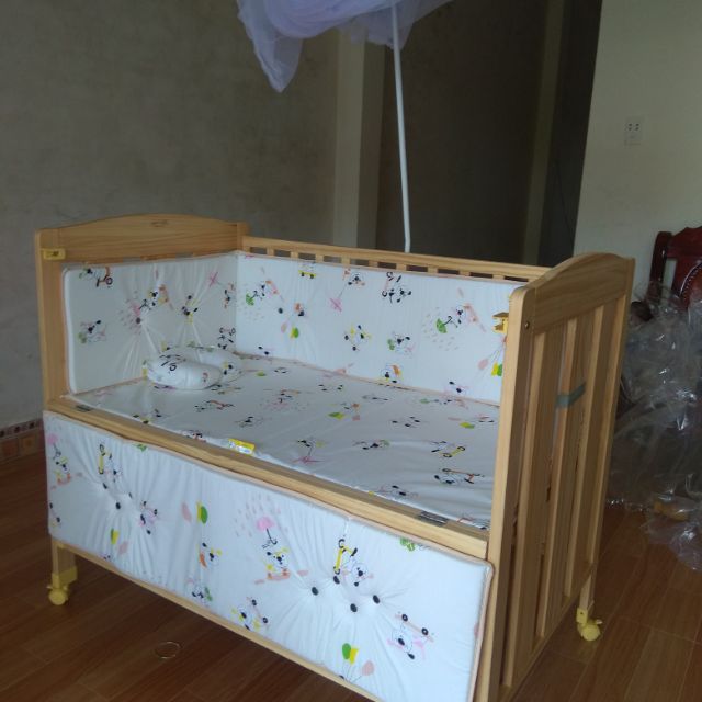 Giường cũi cho bé cao cấp Autoru - auwdc02