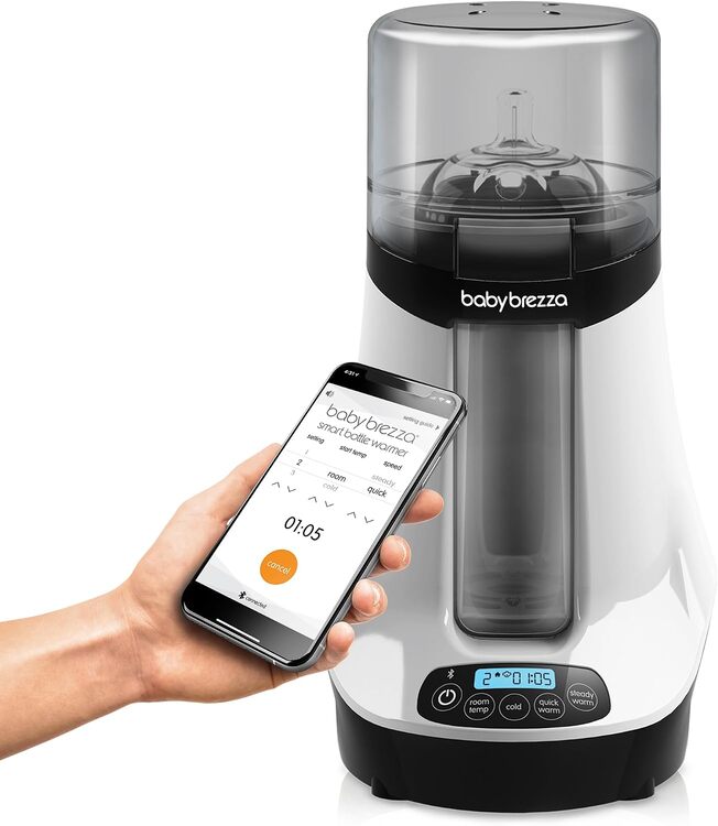 Máy hâm sữa Baby Brezza Safe & Smart có Bluetooth