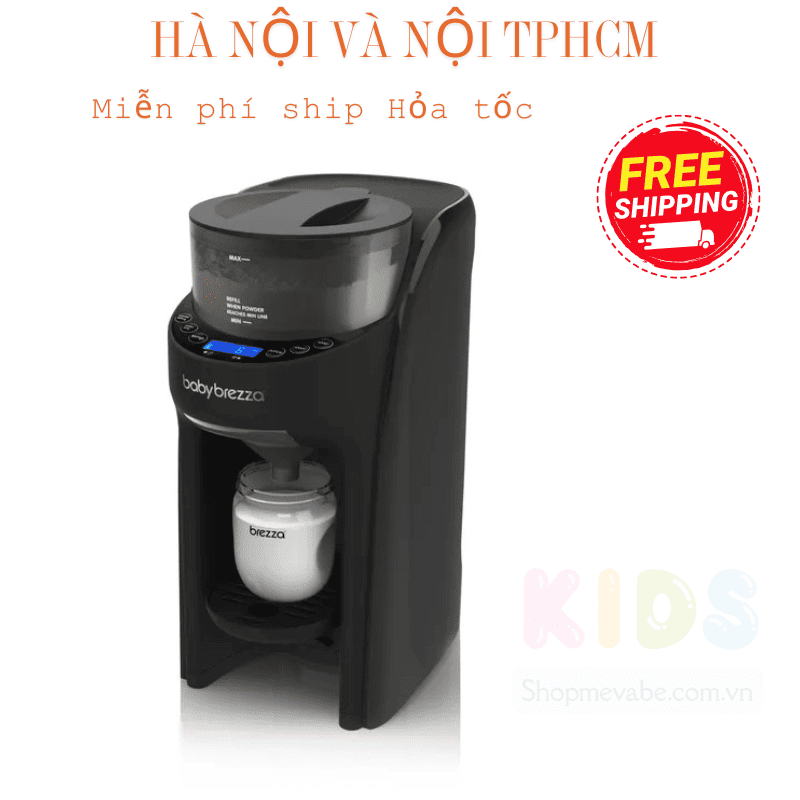 Máy pha sữa tự động Baby Brezza Formula Pro Advanced hỗ trợ chuẩn bị sữa công thức cho bé.
