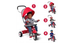 Xe đạp ba bánh trẻ em Radio Flyer 4 in 1 Stroll N Trike