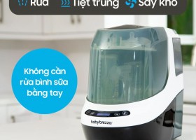 Có nên mua máy rửa bình sữa cho bé hay không