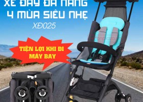 Mẫu xe đẩy em bé có lên máy bay 