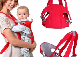 Sử dụng địu em bé an toàn, đúng cách không gây khó chịu