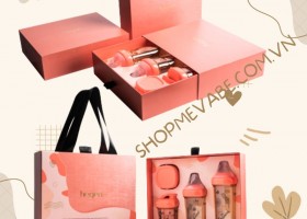 Bộ quà tặng Hegen Triple E Collection bộ sản phẩm chăm sóc bé sơ sinh