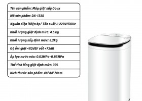 Thương hiệu máy giặt Duox
