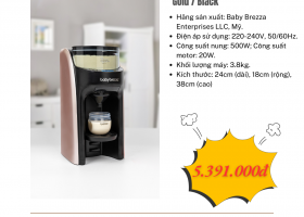Máy pha sữa Baby Brezza  giá rẻ nhất