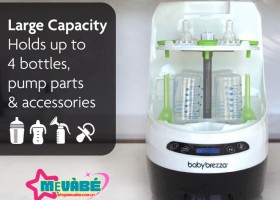 Máy rửa bình sữa tiệt trùng sấy khô 2 trong 1 Baby Brezza Pro là một sản phẩm hữu ích cho các bậc cha mẹ