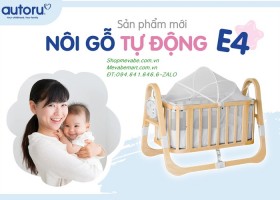 Nôi gỗ tự động E4 giải pháp hiện đại cho bé yêu của bạn trong năm 2023