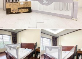 Thanh chặn giường Umoo cao cấp 088 đảm bảo an toàn cho bé yêu trong giấc ngủ