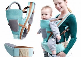 Tư thế địu bé an toàn giúp trẻ thoải mái, dễ chịu nhất