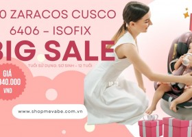 Ưu điểm của ghế Ô Tô cho bé xoay 360 Zaracos Cusco 6406