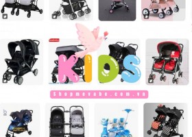 Có cần mua xe đấy đôi cho 2 bé hay không 